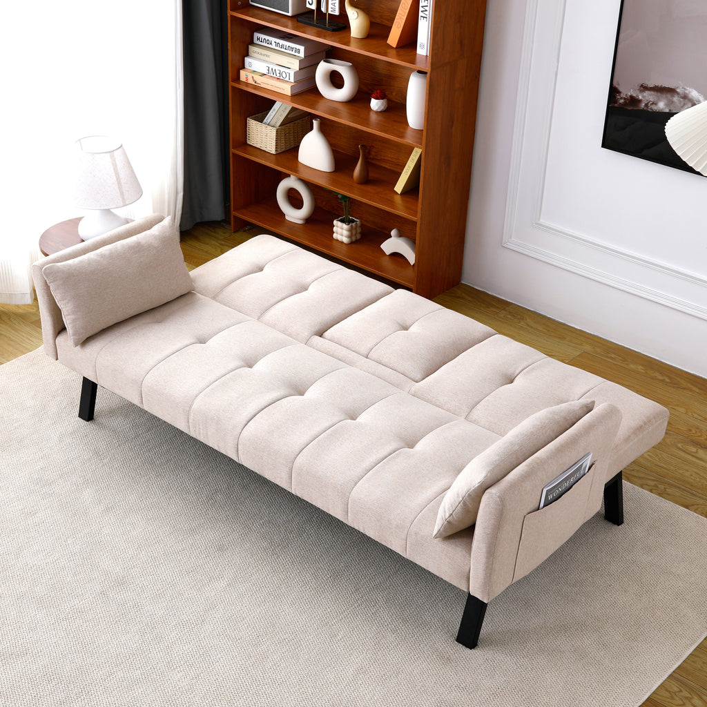 70-Inch Multi-Functional Cotton Sofa Bed