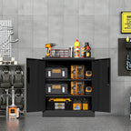 Metal Storage Cabinet with Lock