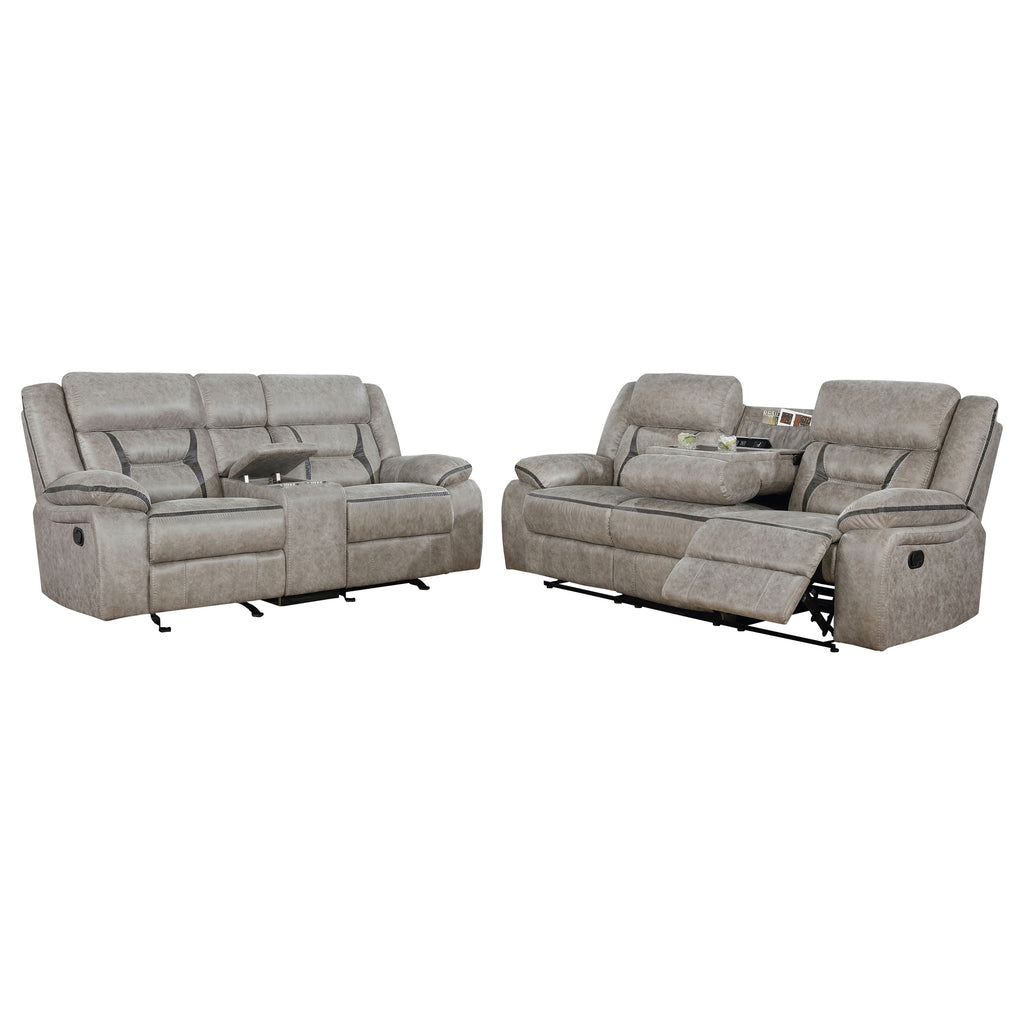 Brazelton Reclining Sofa and Loveseat Set