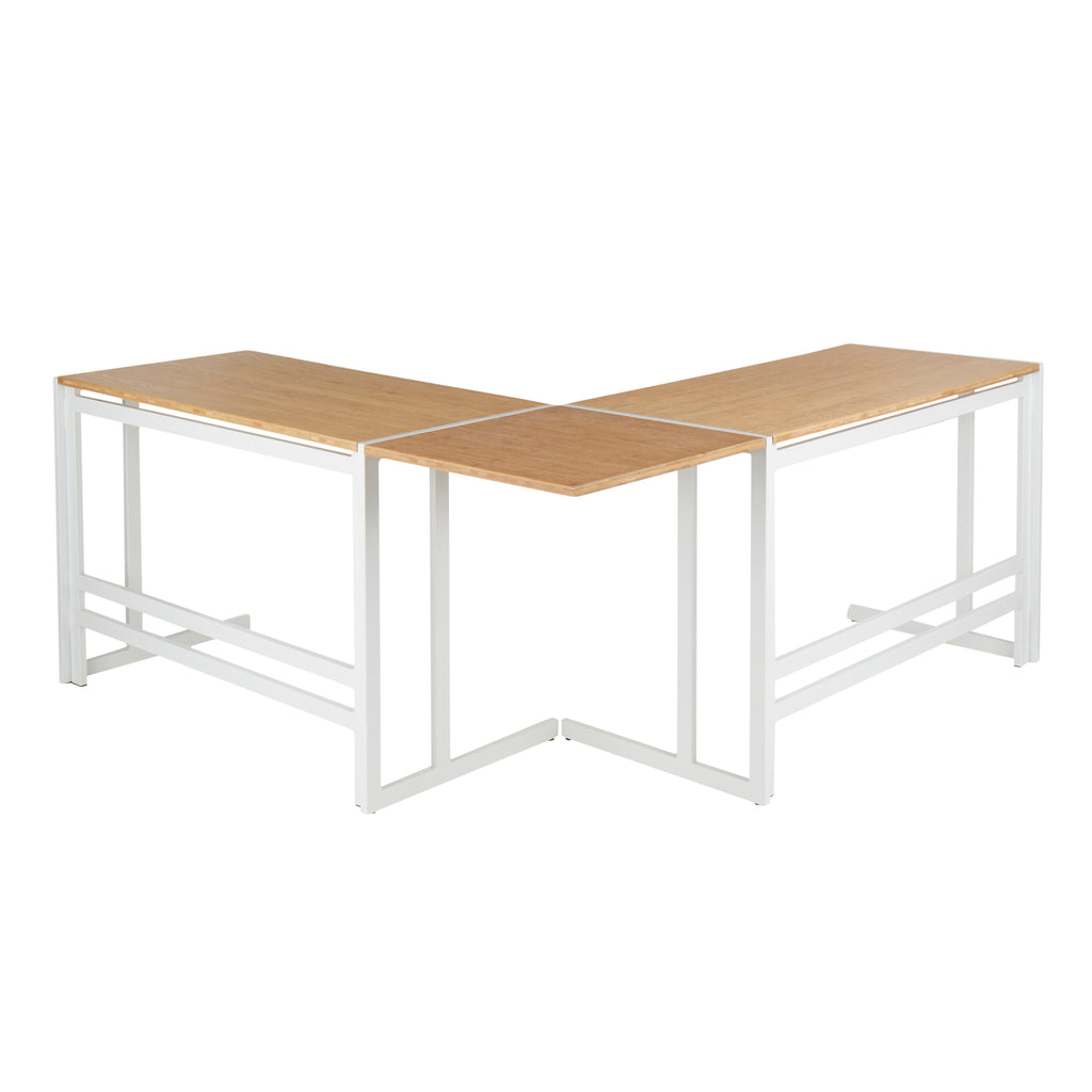 Roman Industrial "L" Shaped Desk