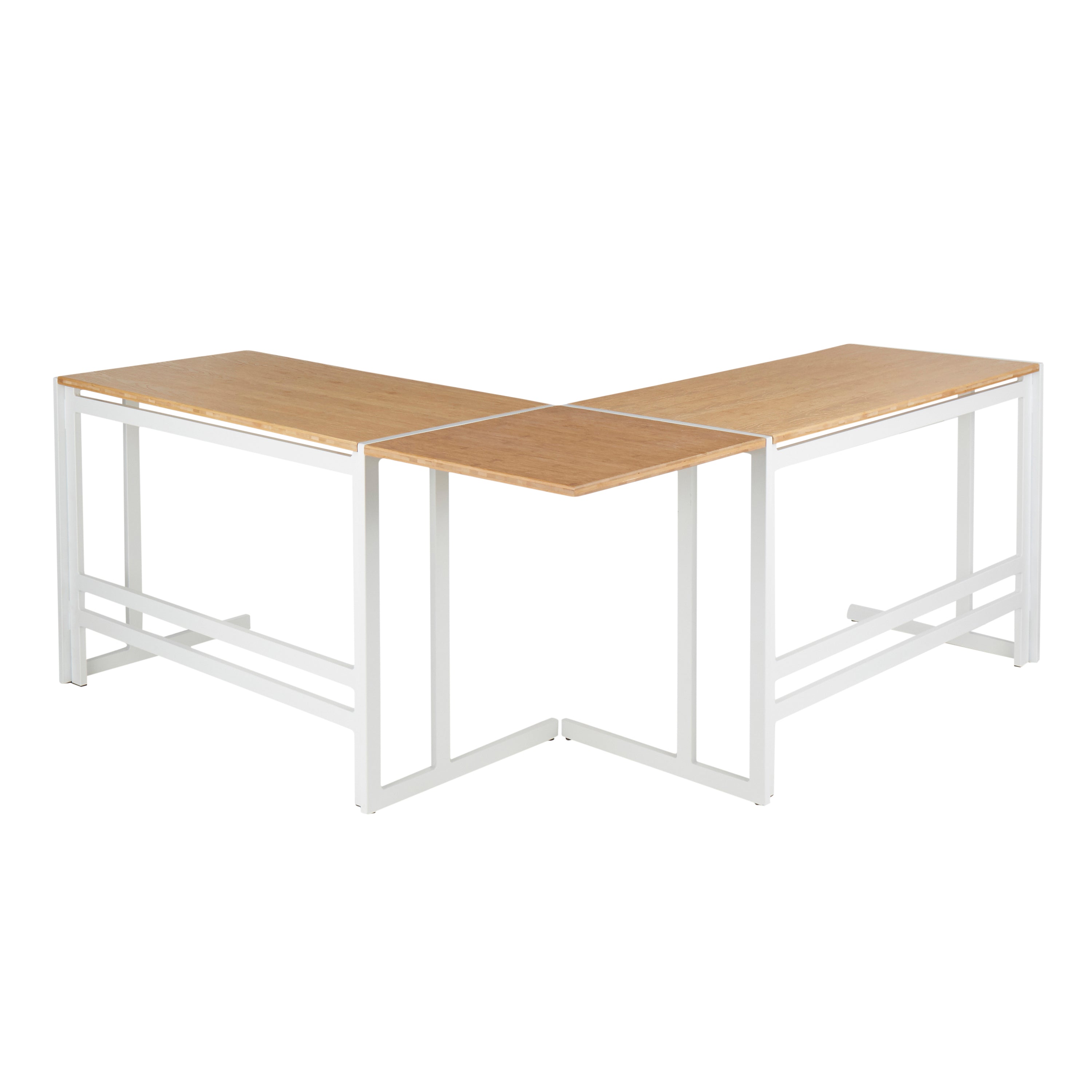 Roman Industrial "L" Shaped Desk