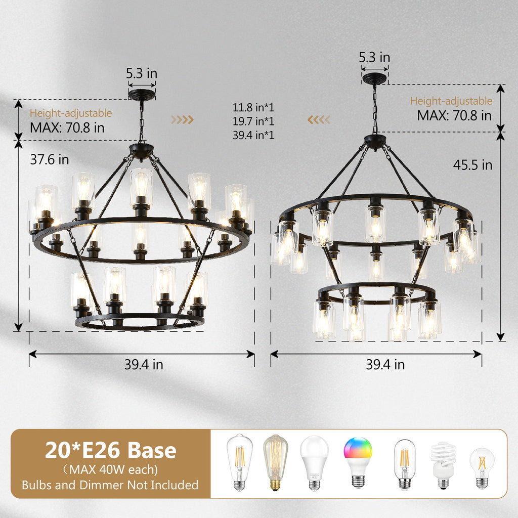 20-Light 2 Tier