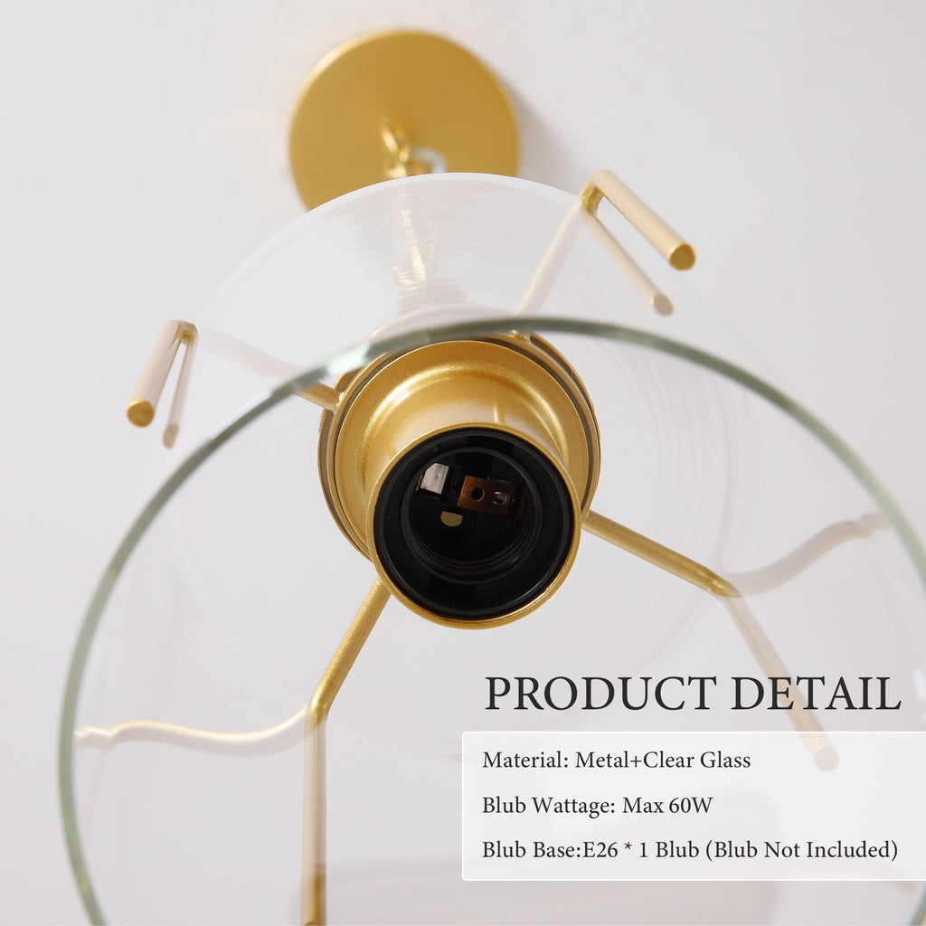 Farmhouse Gold Pendant Light