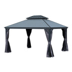 12'x14' Hardtop Gazebo with Resin Roof