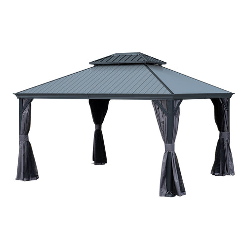 12'x14' Hardtop Gazebo with Resin Roof