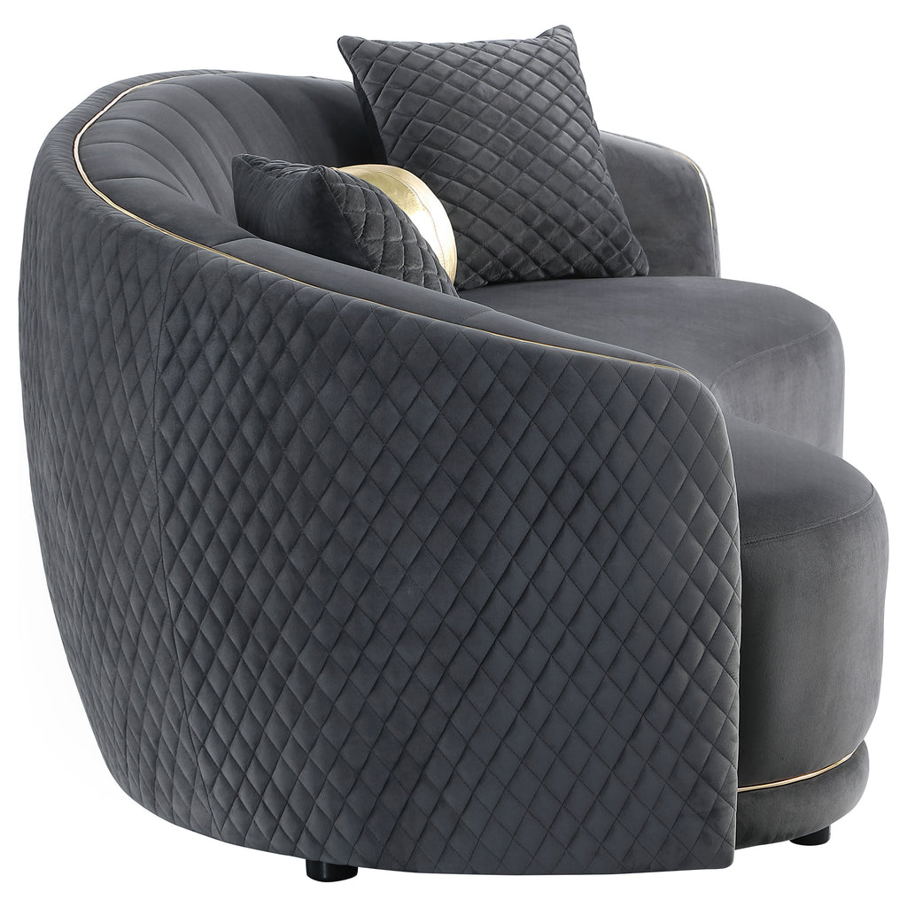 Luxe Dark Sofa
