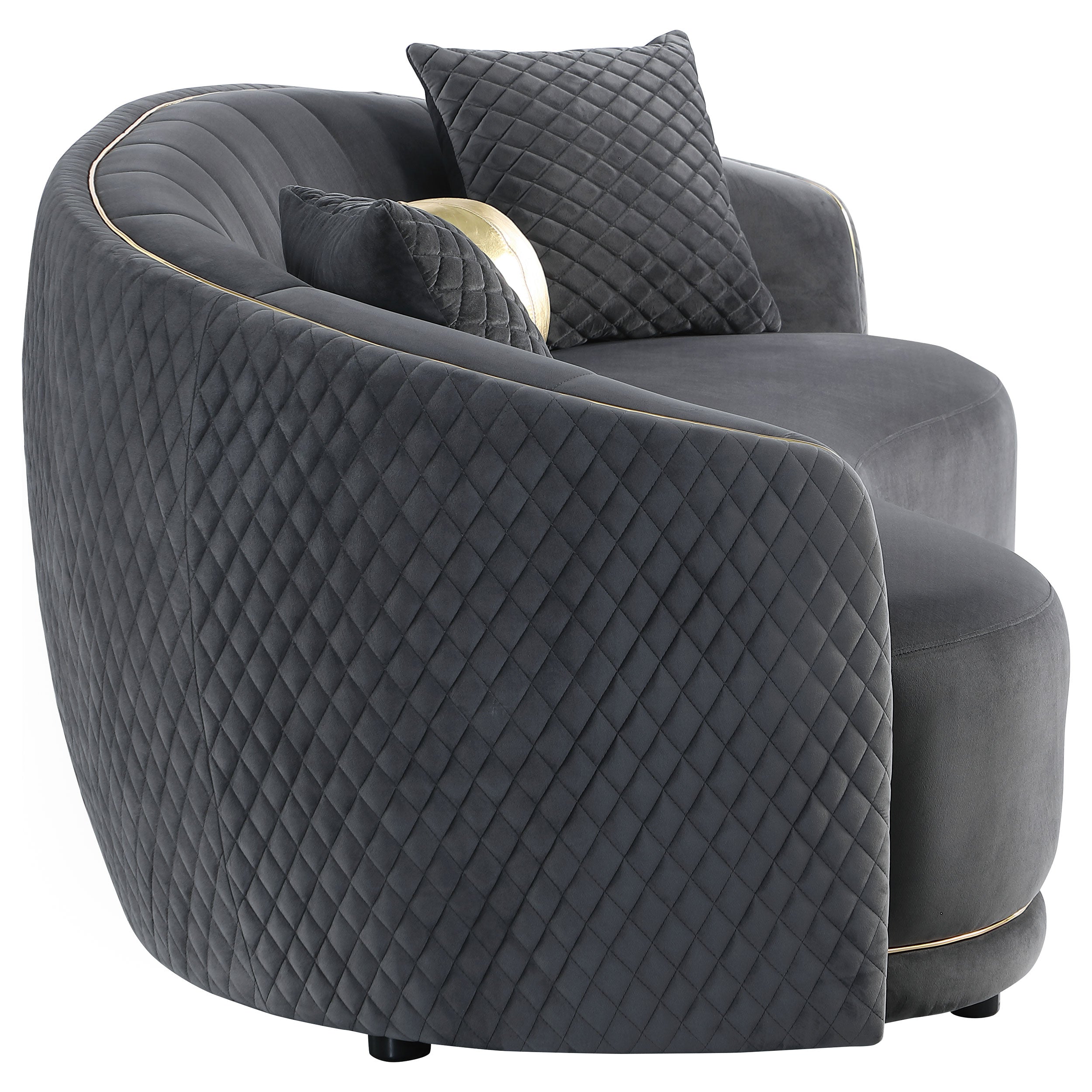 Luxe Dark Sofa