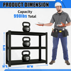 30-40 Gallon Fish Tank Stand - Metal Aquarium Stand