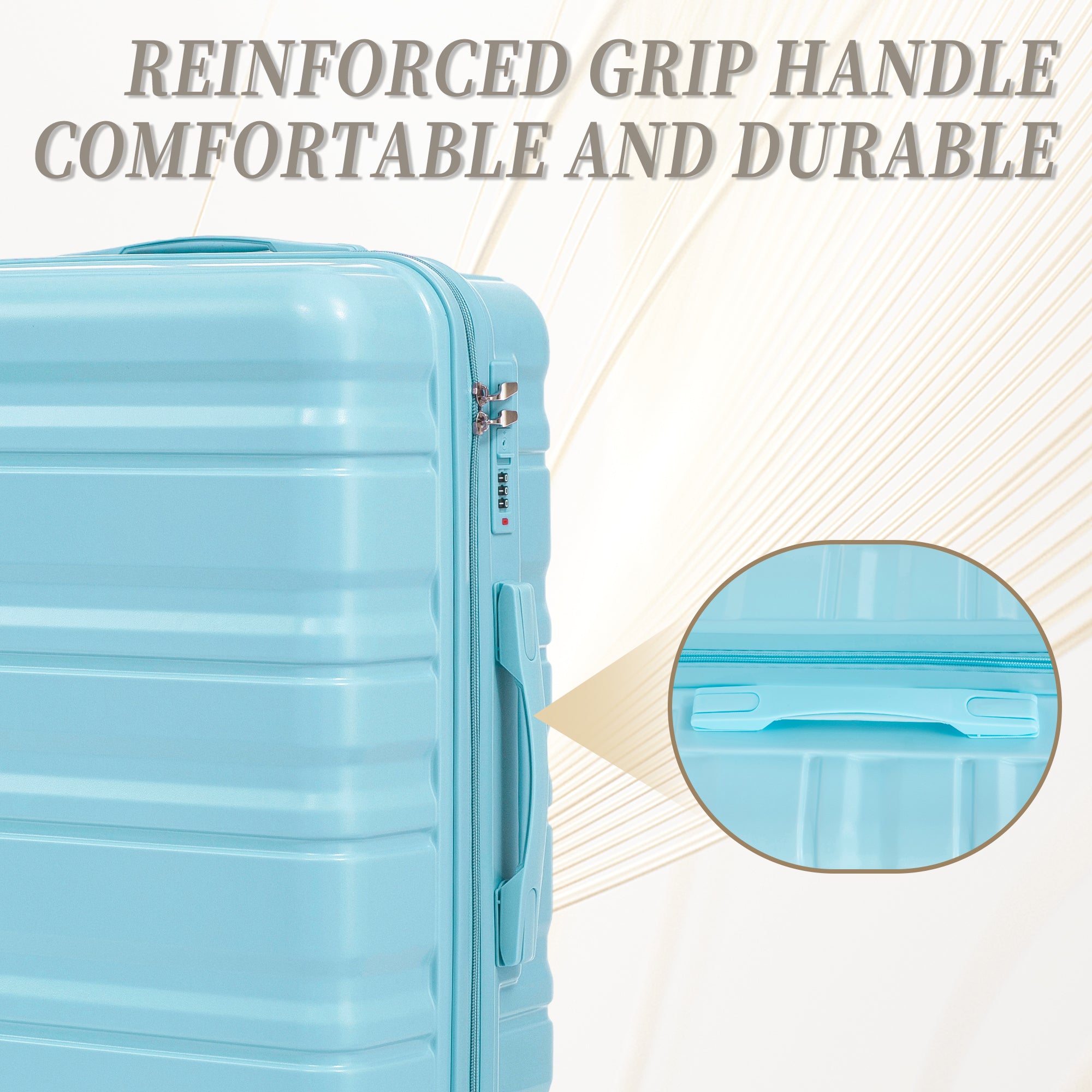 HIFINE TOURIST 3 Pcs Set ABS Spinner Wheel Luggage
