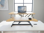 32 Inch Desk Converter – Height Adjustable Sit to Stand Riser