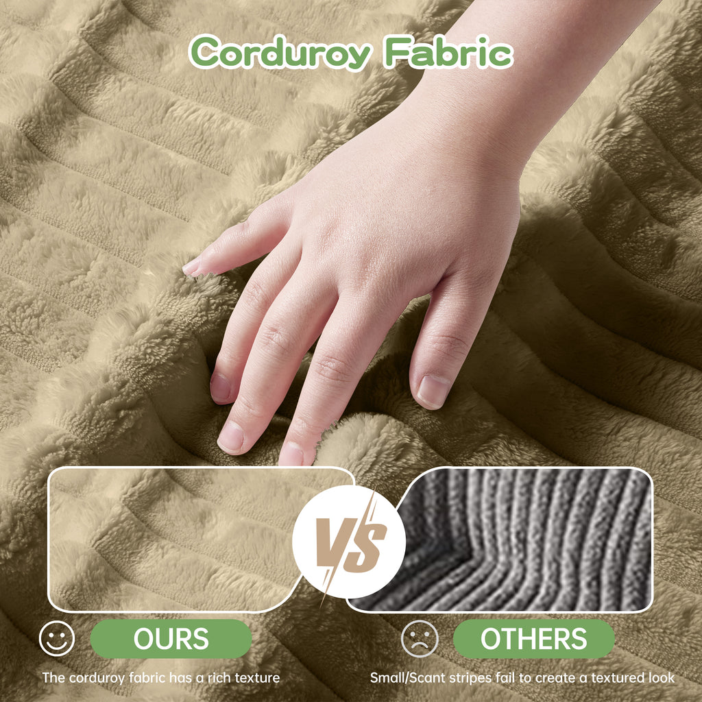 Slipcovered 3 Seater Sofa Couch