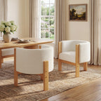 Upholstered Dining Chairs Set of 2