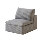 1 Middle Seat + 1 Ottoman