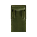 Knox 65" Modern Farmhouse Chaise Lounge Chair, Olive