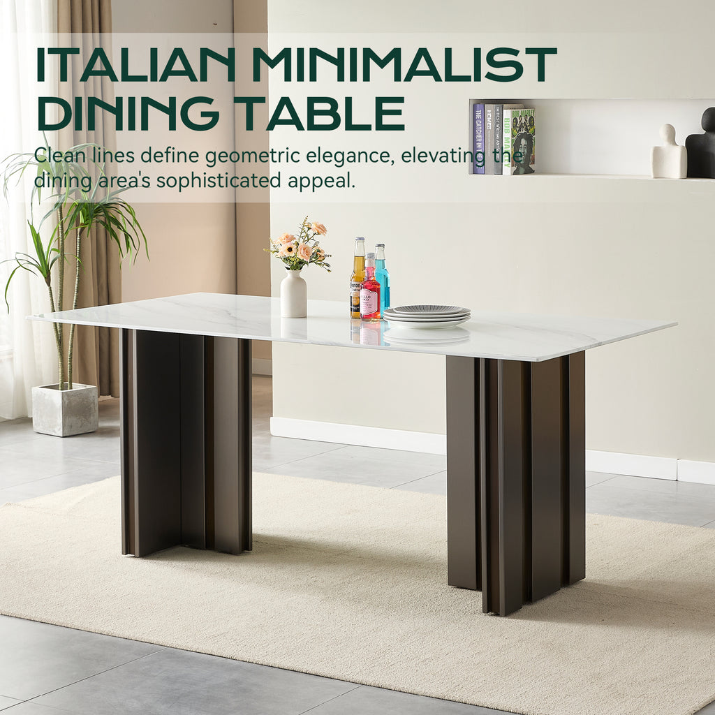 69.30 Inch Rectangular Dining Table