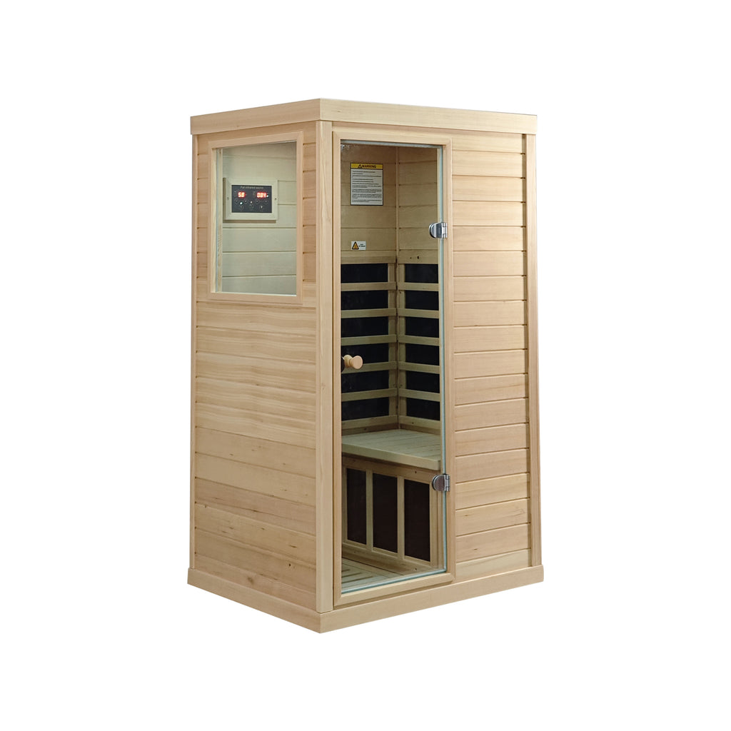 Canadian Hemlock One Person Indoor Sauna