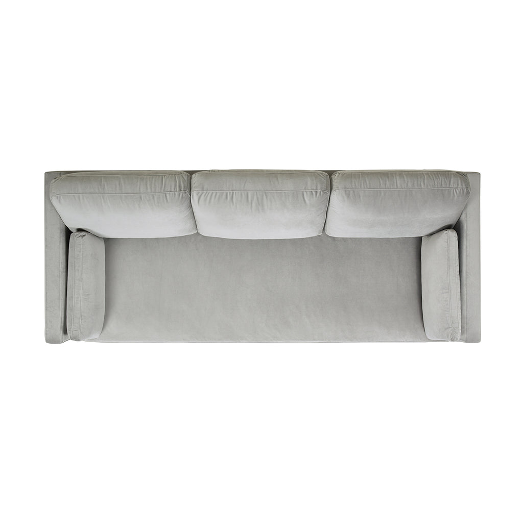 Knox 84" Modern Farmhouse Sofa, Opal