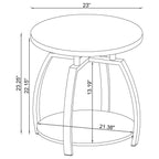 Starrett Dark Coffee Table and End Table Set