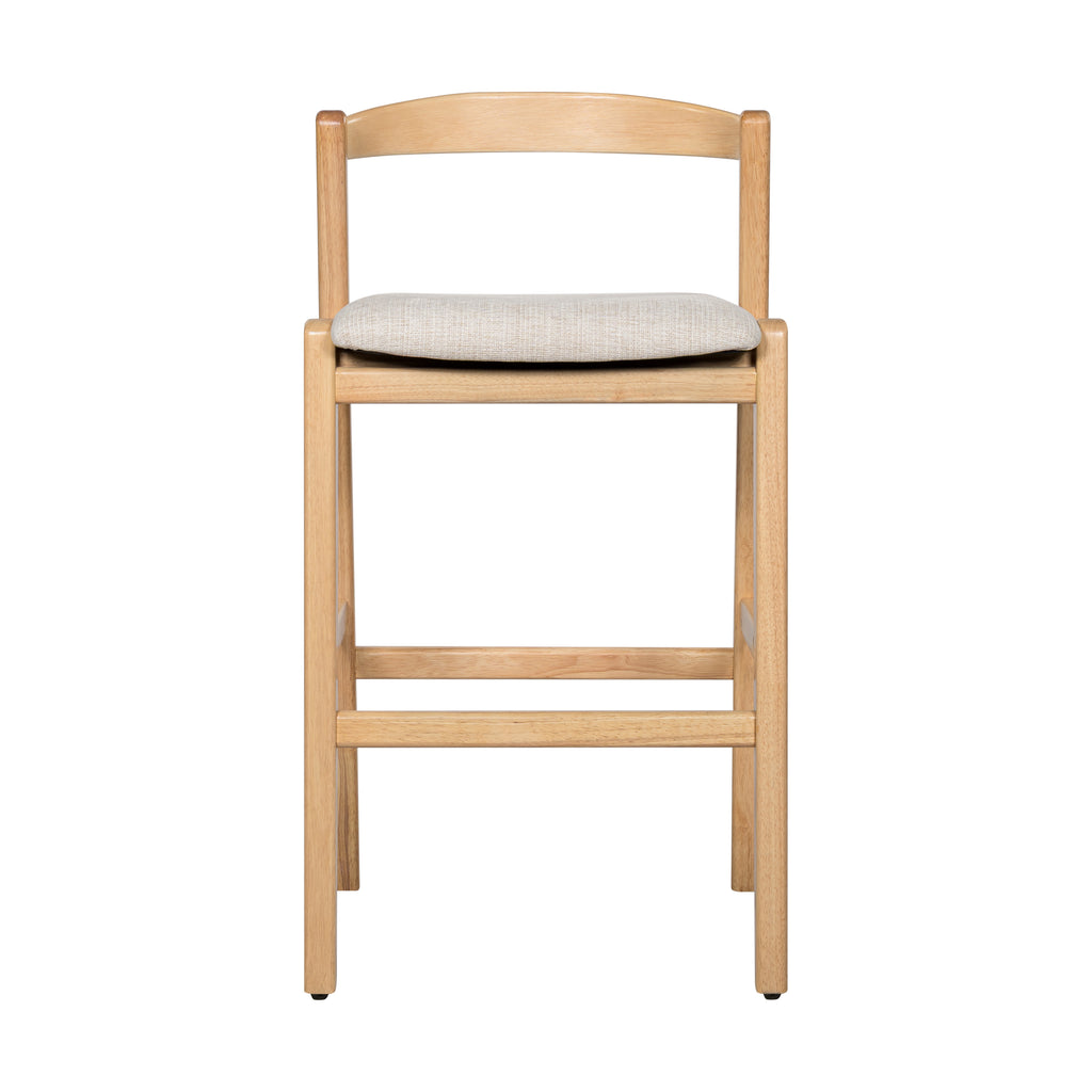 Balmain Indoor Rubberwood Barstool