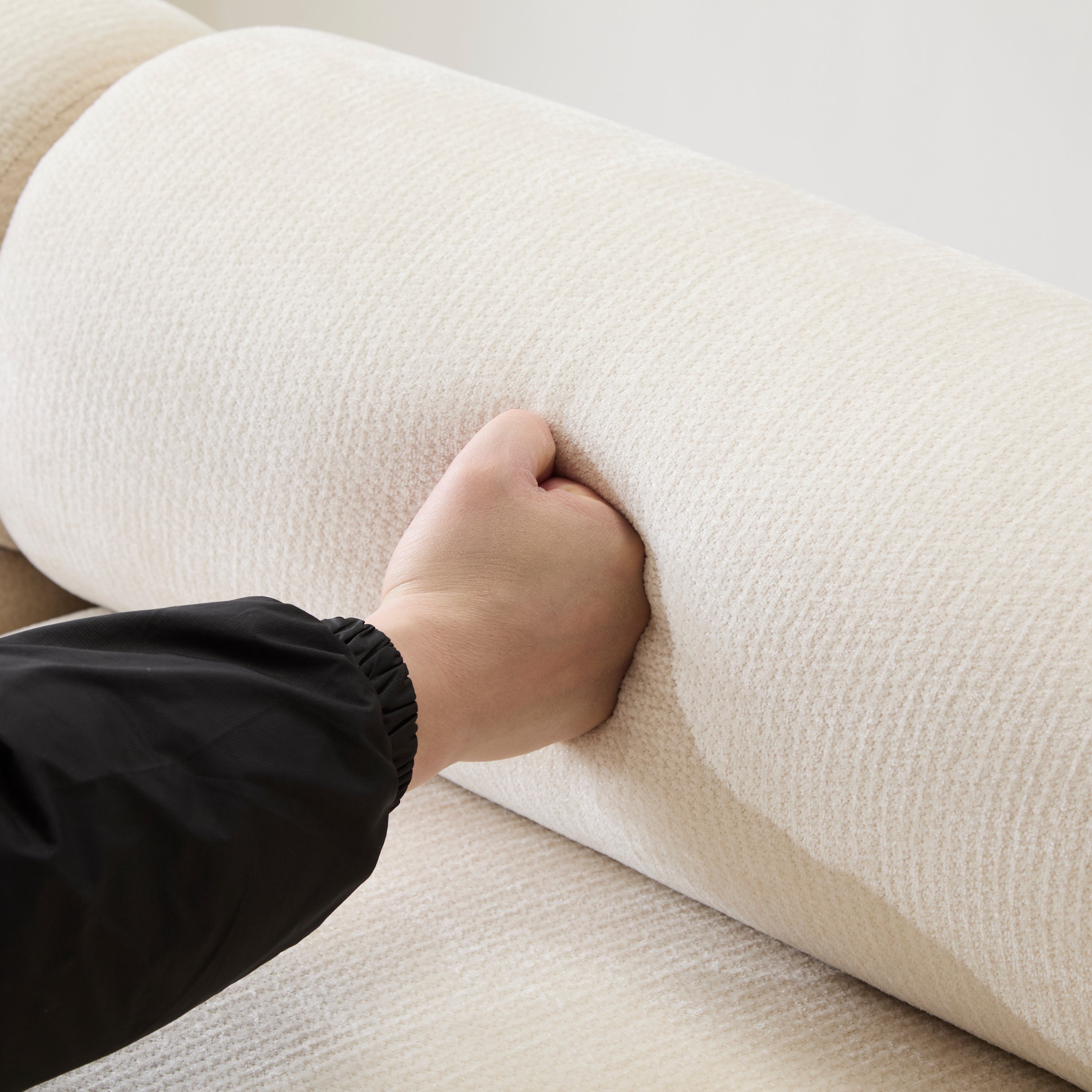 Evelyn 109 in. 6-Piece L Shaped Sectional Sofa