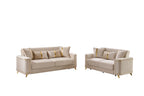 Lisa 2PC Sofa and Loveseat Set