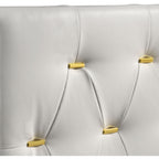 James Modern Glam Queen Bed