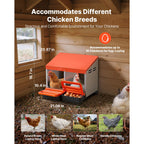 Chicken Nesting Boxes with 2 Compartments