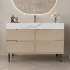 35.4" Modern Bathroom Vanity with Undermount Sink
