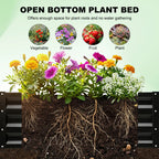 Raised Garden Bed with Arch Trellis - 2 Pack