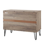 Dumbo 35" Fluted Dresser in Rustic