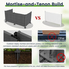 50" W x 49" H Outdoor Privacy Screen