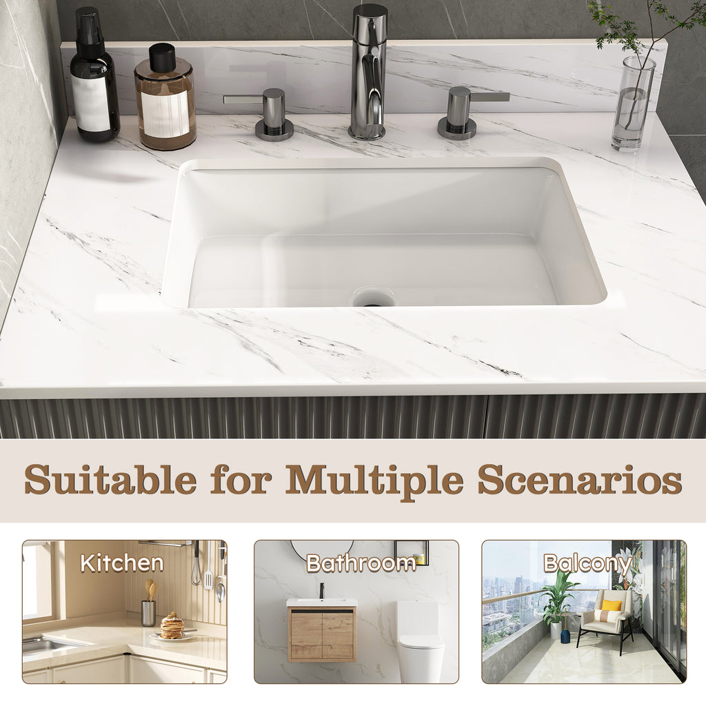 31 Inch Marble Vanity Top