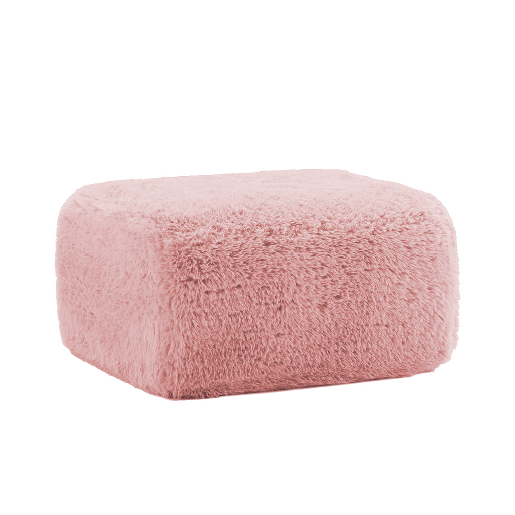 Aviana Ottoman Plush Fabric - Pink
