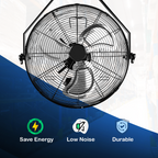18 Inch Industrial Wall Mount Fan