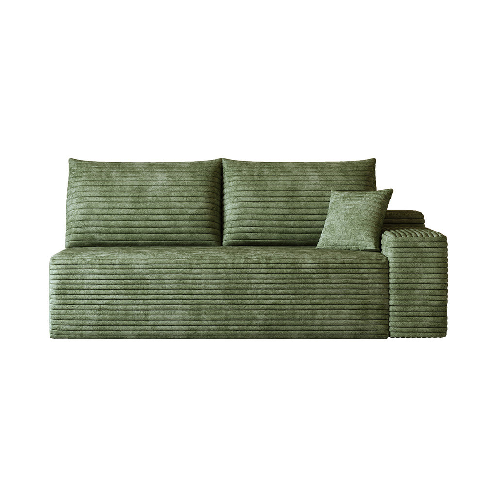 Y165-3R-Green 3-Seater Right Sectional Sofa