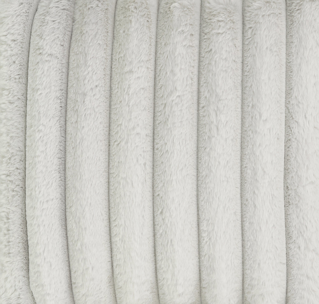 40 Inch Minky Dove Bean Bag Chair