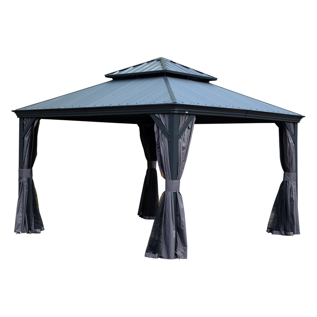 12'x12' Hardtop Gazebo with Resin Roof