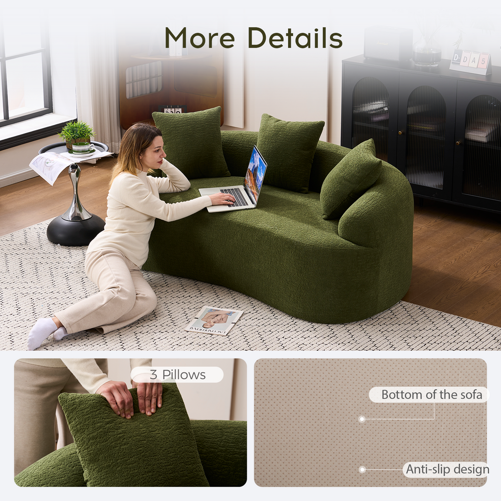 Compression Loveseat Sofa