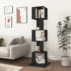 360° Rotating Bookshelf with Acrylic Plate