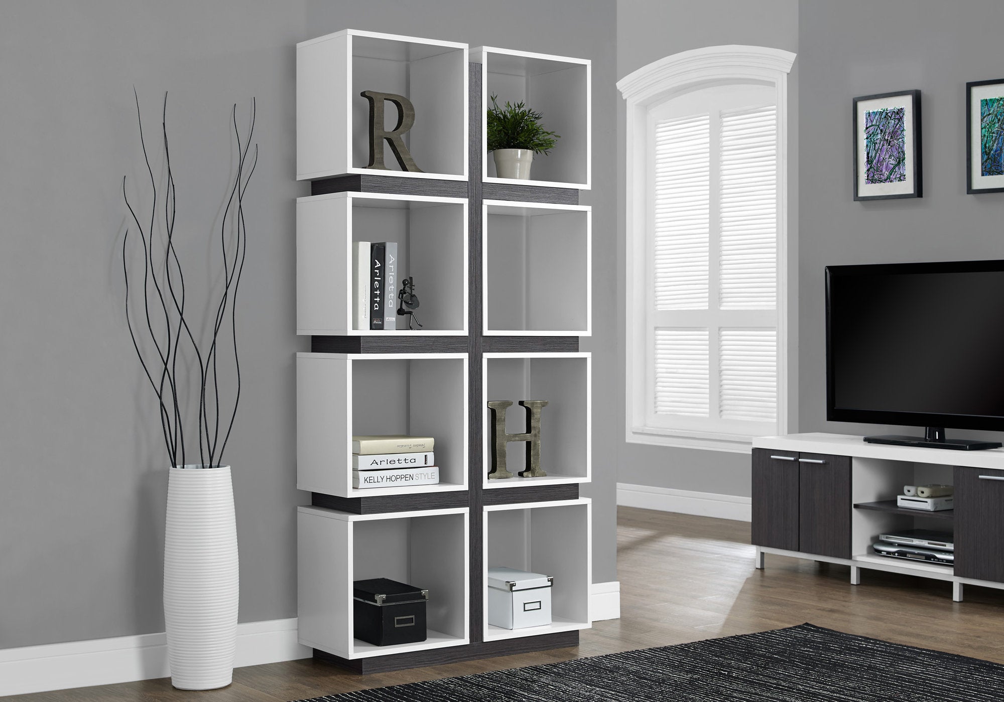 5-Tier Bookshelf, Bookcase, Etagere