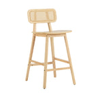 Bari Indoor Wood Barstool