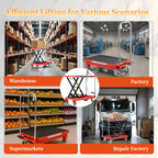Hydraulic Lift Table Cart