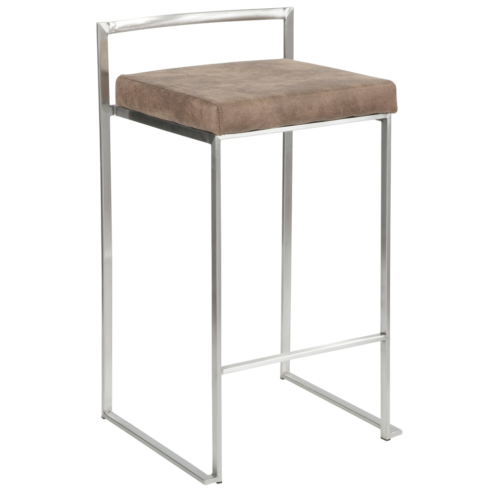 Contemporary Stackable Counter Stool