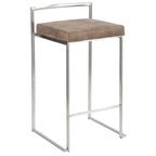 Contemporary Stackable Counter Stool