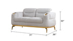 Zoe Modern Style 3PC Living Room Set