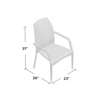 Outdoor Wicker Chairs Set, 2 Chairs