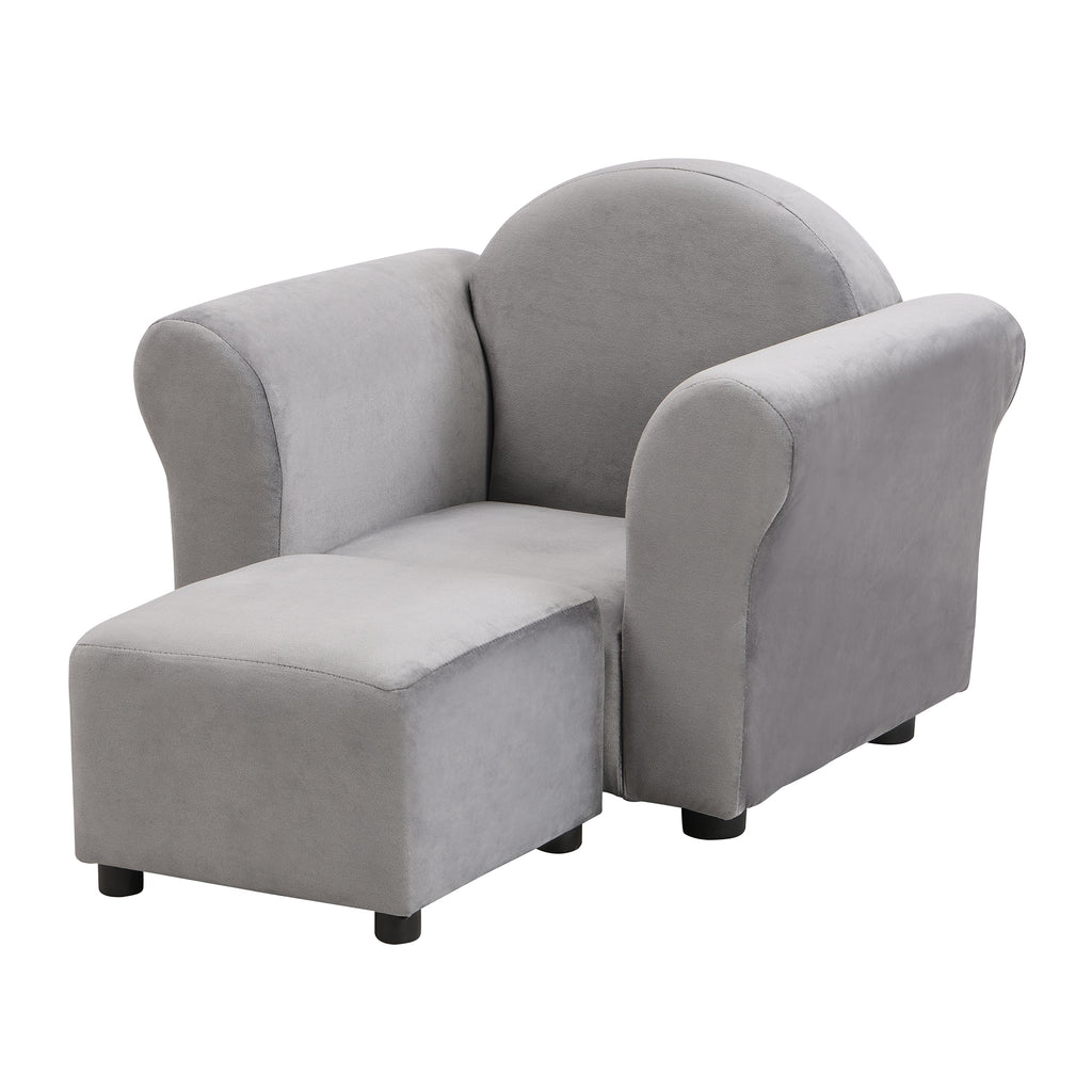 Kids Chair with Ottoman