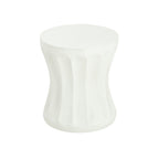 Outdoor Round Concrete Antique Side Table