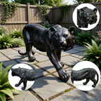 Simulated Black Tiger Statue