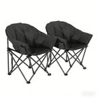 Set of 2 Oversized Camping Chairs